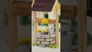 🔥 Tiny Well Construction in Sand! 😱 Most Satisfying Mini Build #Shorts