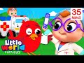 A Ambulância dos Animais do Joãozinho! 🚑 | 🐿️ 🤕 O Mundo de Nina e Nico - Little World Português