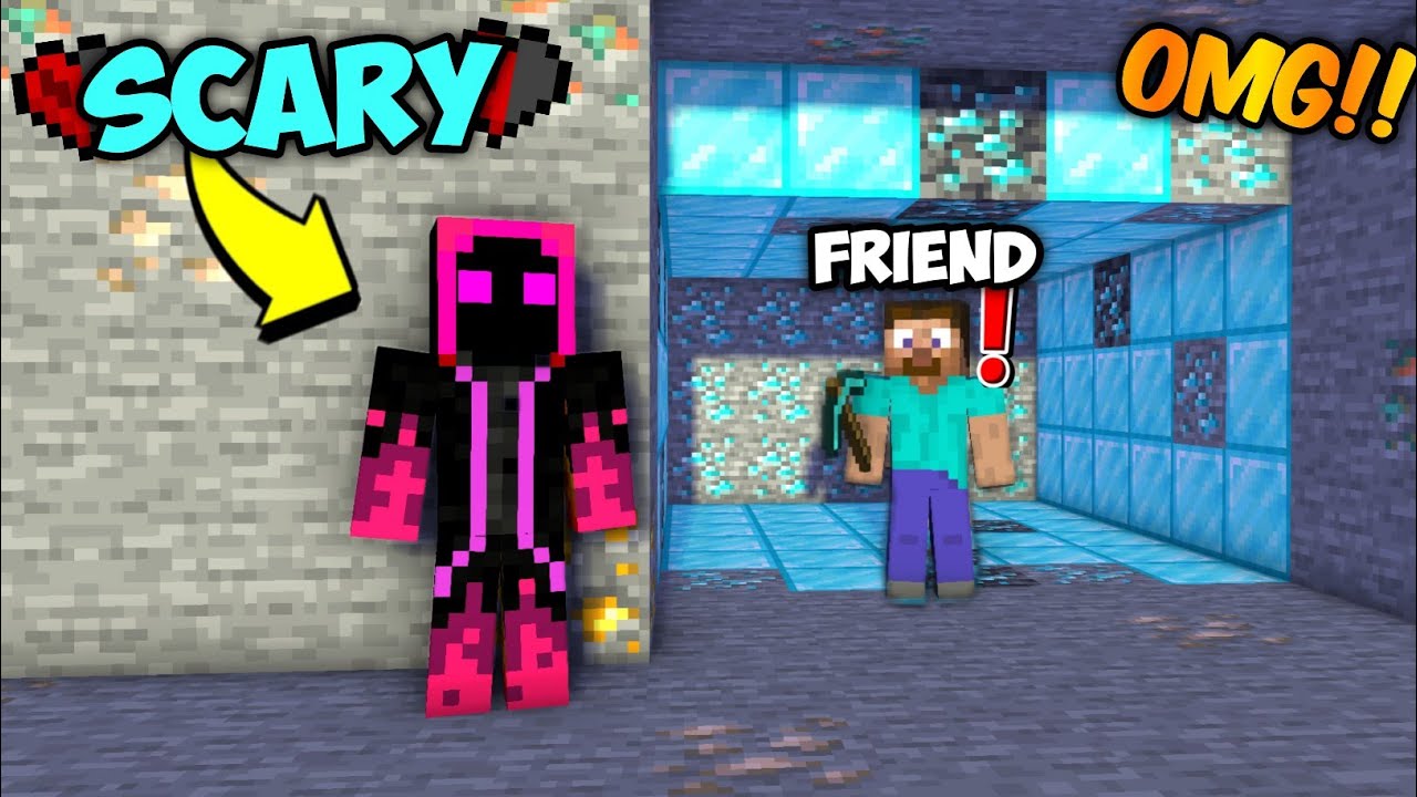 😱I Became Entity 606 To Troll My Best Friend in Minecraft || Trolling