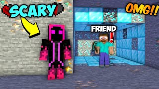 😱I Became Entity 606 To Troll My Best Friend in Minecraft || Trolling My Friend #5