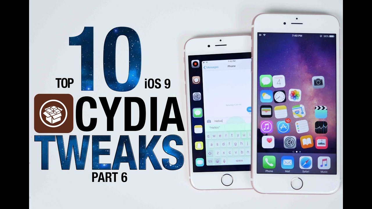 Top 10 iOS 9 Cydia Tweaks Part 6!