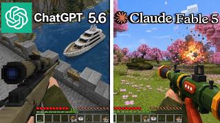 ChatGPT 5.6 SOL vs Claude Fable 5 Make a Minecraft Weapons Mod From Scratch screenshot 5