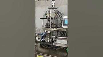 ZONESUN ZS-SV4HS Automatic 4 Diving Nozzles Servo Quantitative Cosmetic Liquid Filling Machine