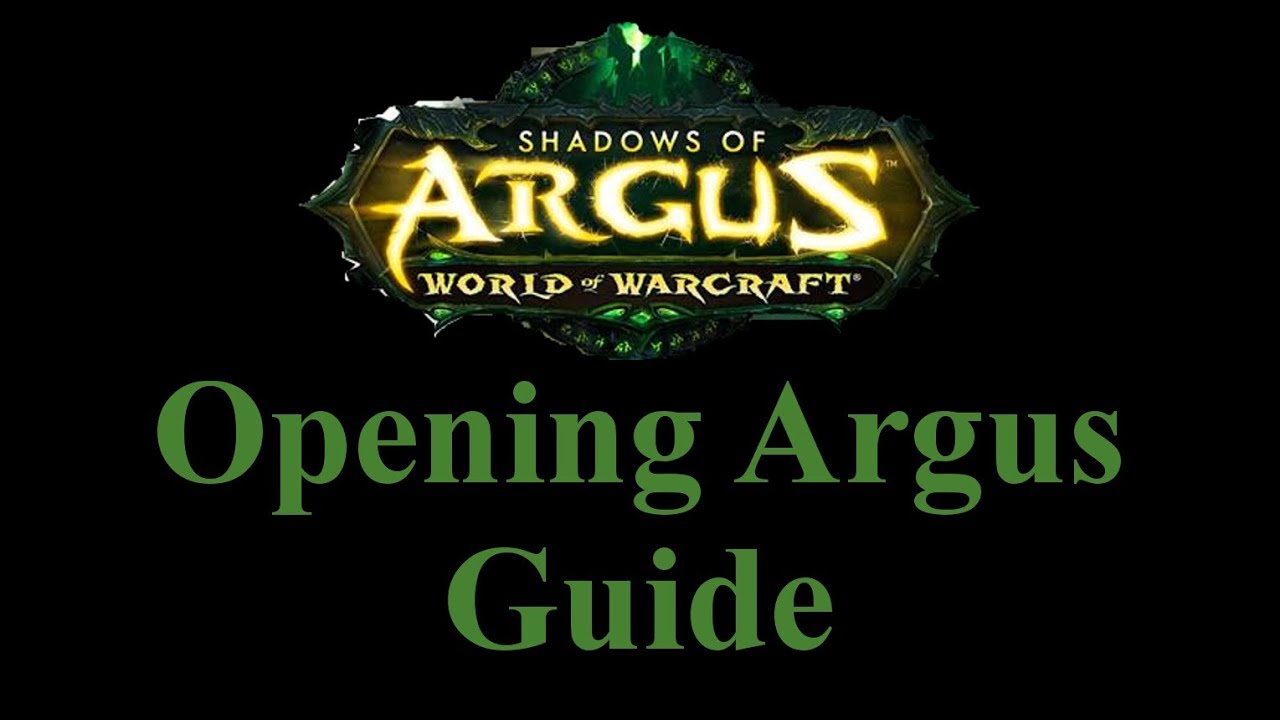 Patch 7.3 Opening Argus World Quests (And Cut Scenes)