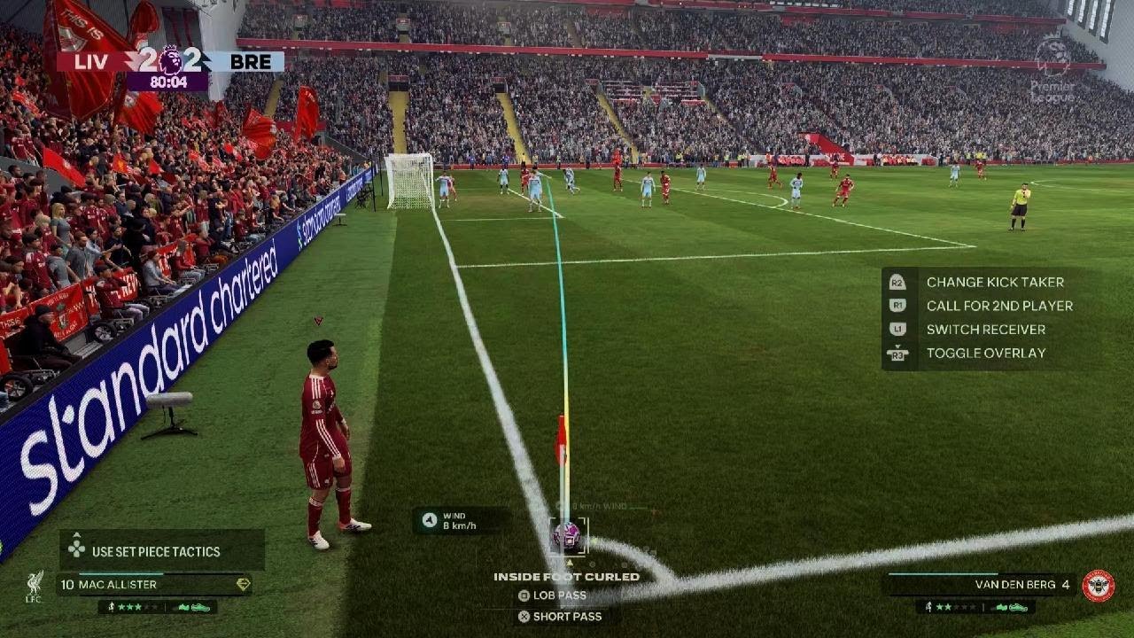 Corner taken quickly...