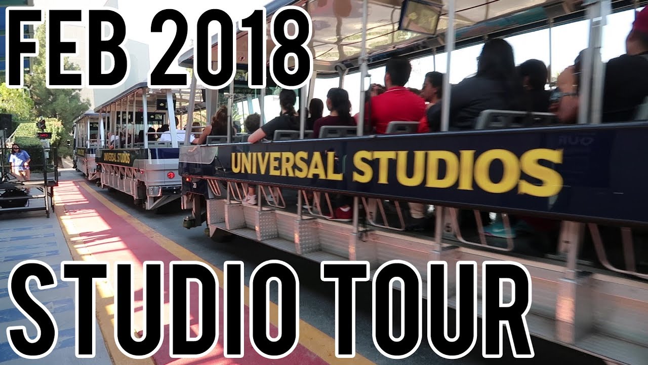 THE WORLD FAMOUS STUDIO TOUR + More Universal Studios Feb 6 Part 1