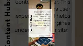 Organise with content hubs! Grouping related content improves user experience and hel...