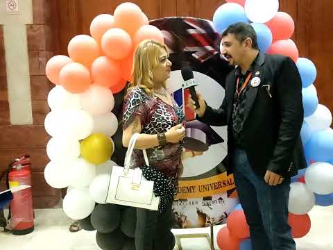 من داخل مؤتمر الوطني الأول للرياده المستدامة مع الفنانه مروه الطوخي في برنامج حوار خاص مع ايمن محمد 