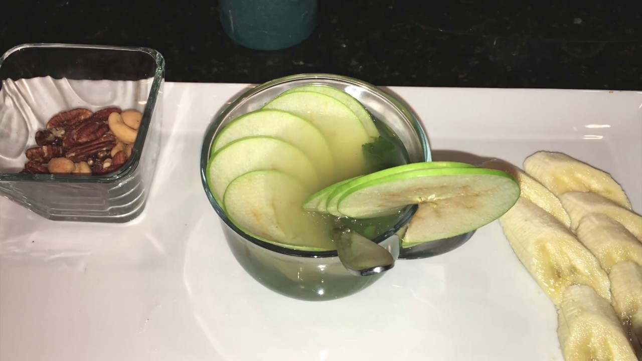 Apple Mint w/ Lemon and Ginger Tea - Breakfast - YouTube