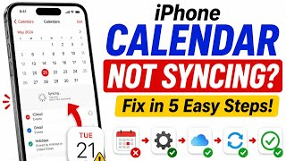 iPhone Calendar Not Syncing? Fix Calendar Sync Problems Easily (2026)