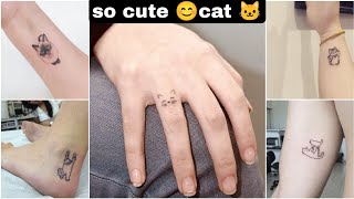 so beautiful cat tattoo designs || new cat tattoo designs 2023