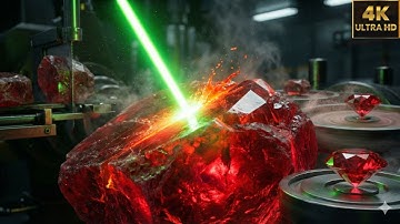 From Blood-Red Stone to $1,500,000: Inside the Gem, Industrial Laser & Abrasive Ruby Factory