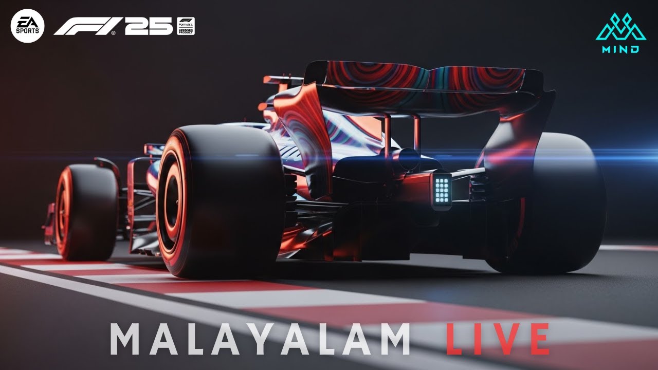 F1 25 Malayalam Live – Open Lobby intense racing, come and join us!