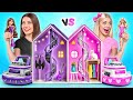نبني منزل الدمى الرائع تحدي باربي ضد براتز حروب المزحة Multi DO Girls 