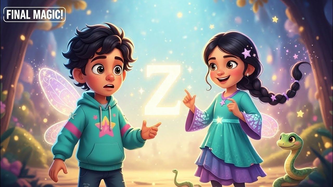 “Z Alphabet Final Magic ✨ | A to Z Magical Adventure for Kids | Wonder Land Story”