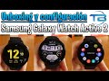 UNBOXING Samsung Galaxy Watch Active 2 2020 ► Característica, conexión, configuración y aplicaciones