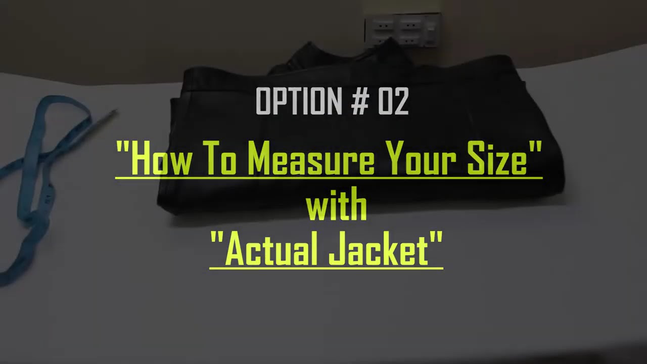 How To Measure Mens Jacket Size Chart Easy Guide To Measure A Leather 