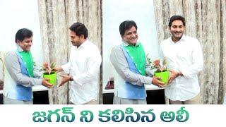 జగన్ ని కలిసిన అలీ || Comedian Ali Meets CM YS Jagan || IG Telugu