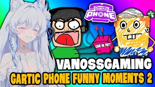 картинка: Юэхо отреагировал на забавные моменты с Gartic Phone от VanossGaming | Видео с демонетизированным...
