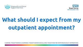 Outpatients appointments key messages - recovery and restoration phase
