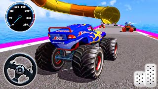 Monster Truck Mega Ramp Extreme Car Race - Monster Truck Stunts Mega Ramp Cars - Android Gameplay screenshot 1