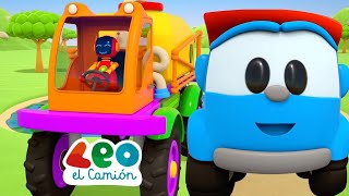 Leo the Truck Español - Vehiculos de la granja para niños - Tractores y Camiones Gigantescos