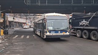 MTA Mabstoa: 2009-2010 Novabus LFSA #1202 On the Bx22 At East Kingsbridge Road/Morris Avenue