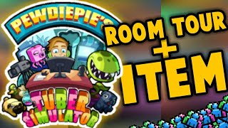 ROOM TOUR & ITEM | PewDiePie Tuber Simulator