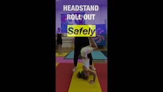 Acro Gymnastics Headstand Forward Roll
