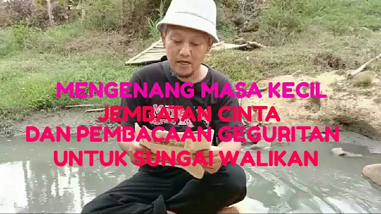Sempat Viral di medsos, sekarang begini kondisi jembatan cinta Padasmalang Sonoharjo Wonogiri.