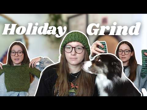 What happens when I spend weeks hand knitting all my Christmas gifts