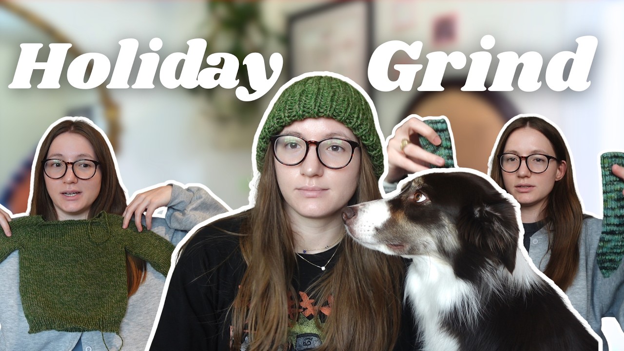 What happens when I spend weeks hand knitting all my Christmas gifts