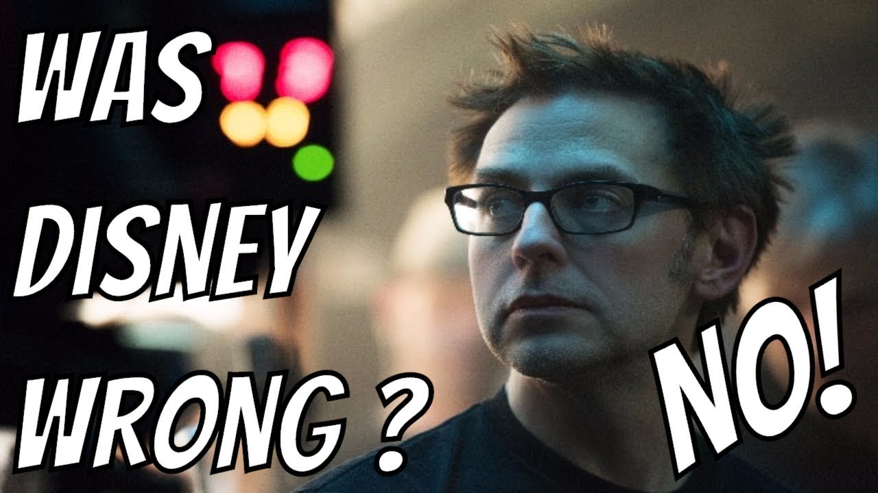James Gunn! Was Disney WRONG? NO!!!