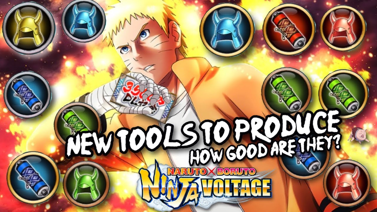 [NxB] New Ninja Tools to Make in the Factory! + 10x “35Million Download” Ticket Summon