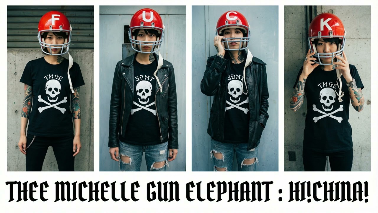 AI Cover】Thee Michelle Gun Elephant - ハイ！チャイナ！ (Garage