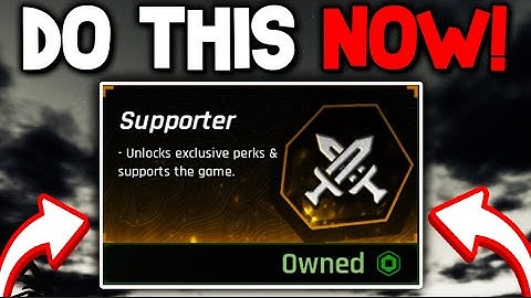 What Does SUPPORTER GAMEPASS DO in THE FORGE! Roblox