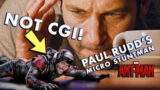 Ant-Man Used REAL Tiny Humans Instead of CGI for Epic Stunts - Meet the World's Smallest Stuntman!