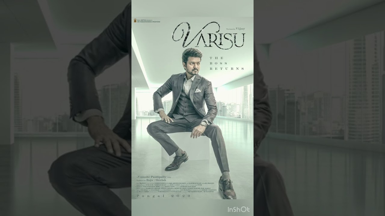 Thalapathy 66 first look | thalapathy vijay | varisu