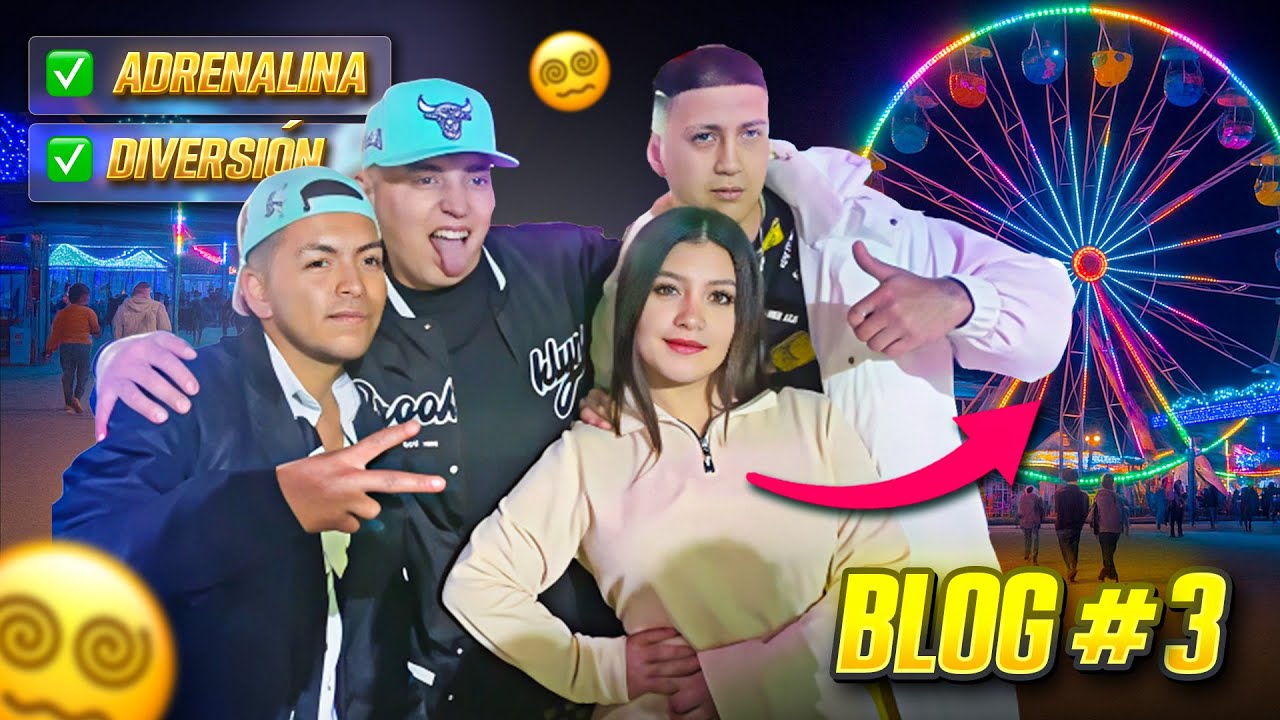 Diversion Y Mucha Adrenalina En Los Juegos Mecánicos🚀(NOS DEMAYAMOS😭)