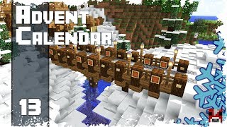 Minecraft Timelapse Advent Calendar - 13 - BRIDGE BUILDING!