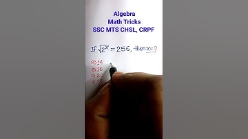 Algebra Shortcuts/ Tricks / Solutions| Algebra| Algebra Tricks| Math for SSC CGL GD CHSL| #shorts