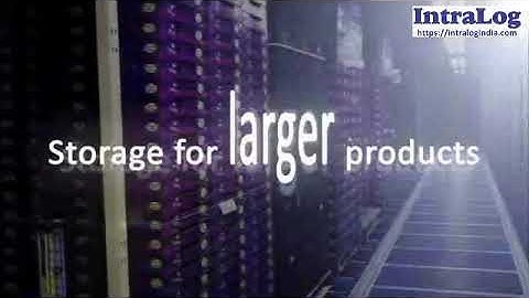 Automated High Density Pallet Storage With Shuttle Satellite