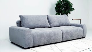 Прямий диван трансформер | Турін Line | Меблева фабрика Konstanta