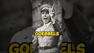 Nazi Germany`s Master Manipulator | Joseph Goebbels #shorts #history #ww2 @HistoricHive