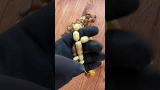 Natural Pressed Baltic Amber 62g. Islamic Prayer Rosary Barrel 33 Beads #amber #misbaha