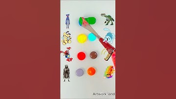 Color mixing with Poppy Playtime Chapter 4 #colormixing #shorts #satisfying #PoppyPlaytimeChapter4