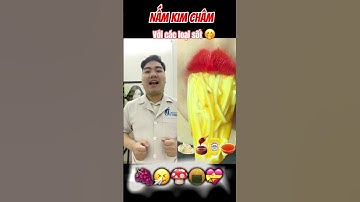 Wow! Đồ ăn nào an toàn cho răng - Nấm Kim Châm Với Các Loại Sốt #rang #nhakhoa