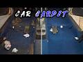 Deep Cleaning of a SUPER DIRTY BLUE Car Carpet! True Detailing