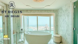 St. Regis Abu Dhabi Grand Deluxe Suite Best Beach City View | Luxury Hotel | Full Experience Review
