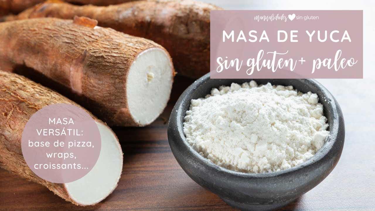 PREPARA MASA DE YUCA, UNA MASA MUY VERSÁTIL